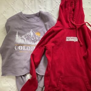Women’s hollister sweatshirt bundle